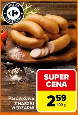 Carrefour Parówkowa z naszej wędzarni oferta