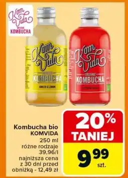 Carrefour Kombucha bio komvida oferta