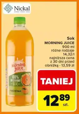 Carrefour Sok morning juice oferta