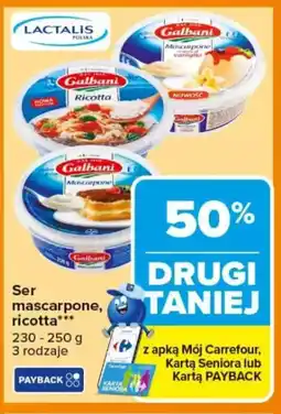 Carrefour Ser mascarpone ricotta oferta
