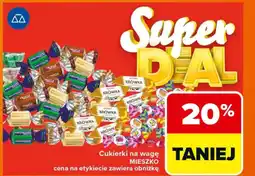 Carrefour Cukierki na wagę mieszko oferta