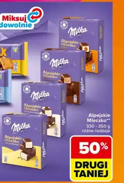 Carrefour Alpejskie Mleczko oferta