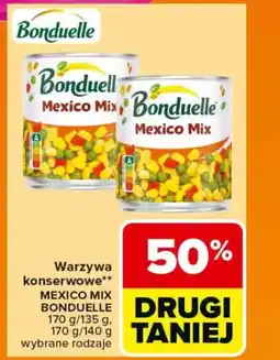Carrefour Warzywa konserwowe mexico mix bonduelle oferta