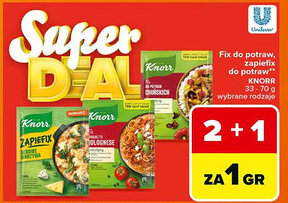Carrefour Fix do potraw, zapiefix do potraw knorr oferta