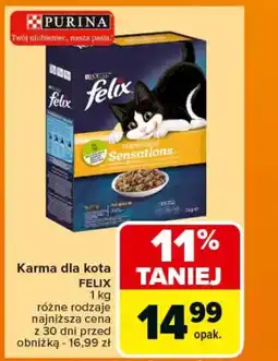 Carrefour Karma dla kota felix oferta