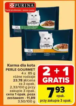 Carrefour Karma dla kota perle gourmet oferta