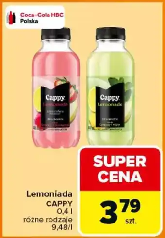 Carrefour Lemoniada cappy oferta