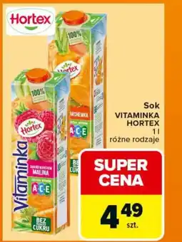 Carrefour Sok vitaminka hortex oferta
