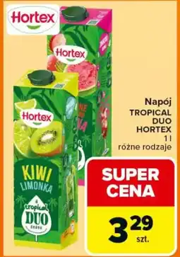 Carrefour Napój tropical duo hortex oferta