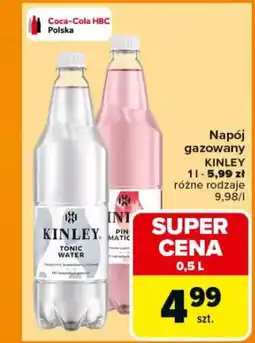 Carrefour Napój gazowany kinley oferta