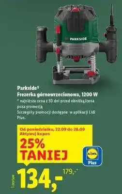 Lidl Parkside Frezarka górnowrzecionowa 1200 W oferta