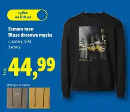 Lidl Esmara men Bluza dresowa męska oferta