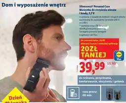 Lidl SILVERCREST PERSONAL CARE Maszynka do strzyżenia włosów i brody oferta