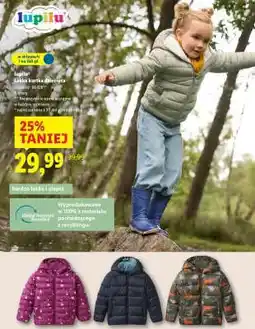 Lidl Lupilu - Lekka kurtka dziecięca oferta