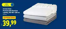 Lidl Livarno home Prześcieradło flanelowe z gumką, 140-160 x 200 cm oferta