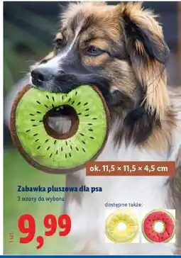 Lidl Zabawka pluszowa dla psa oferta