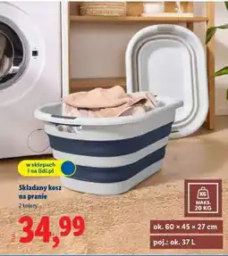 Lidl Składany kosz na pranie oferta