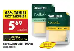 Biedronka Ser Światowid, 300 g oferta