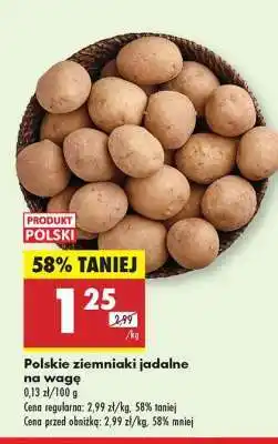 Biedronka Polskie ziemniaki jadalne na wage oferta