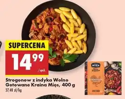 Biedronka Strogonow z indyka Wolno Gotowane Kraina Mięs, 400 g oferta