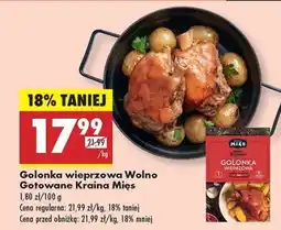 Biedronka Golonka wieprzowa Wolno Gotowane Kraina Mies oferta