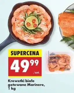 Biedronka Krewetki białe gotowane Marinero, 1 kg oferta