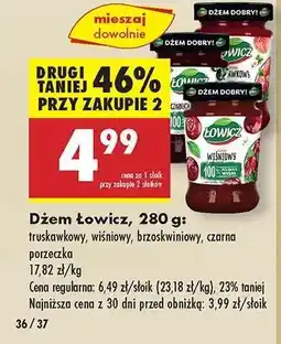 Biedronka Dżem Łowicz, 280 g oferta