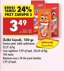 Biedronka Żelki Candi, 150 g oferta