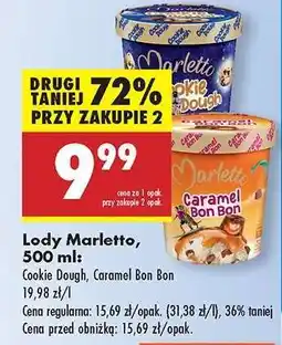 Biedronka Lody Marletto, 500 ml oferta