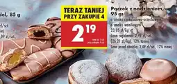 Biedronka Pączek z nadzieniem, 95 g oferta