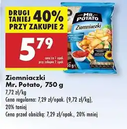 Biedronka Ziemniaczki Mr. Potato 750 g oferta