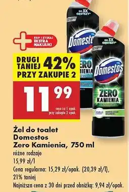 Biedronka Domestos Zero Kamienia 750 ml oferta