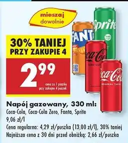 Biedronka Napój gazowany, 330 ml oferta