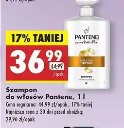Biedronka Szampon do włosów Pantene, 1 l oferta
