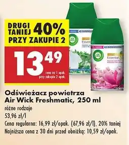 Biedronka Odświeżacz powietrza Air Wick Freshmatic , 250 ml oferta