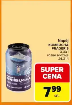 Carrefour Napój kombucha prager's oferta