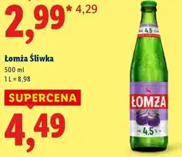 Lidl Łomża Śliwka oferta