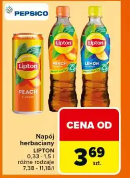 Carrefour Napój herbaciany lipton oferta