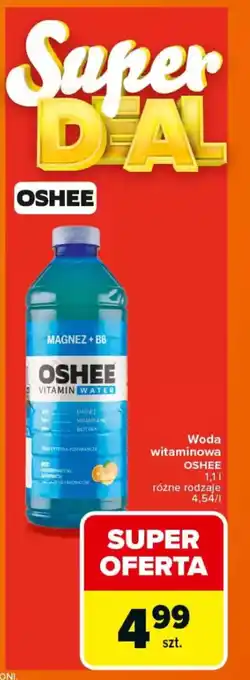 Carrefour Woda witaminowa oshee oferta
