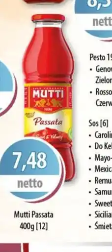 DUO-TES Mutti Passata oferta