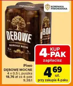 Carrefour Piwo dębowe mocne oferta
