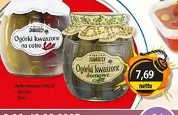 DUO-TES Ogórki kwaszone Zawadzcy oferta