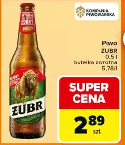 Carrefour Piwo żubr oferta