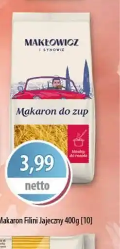 DUO-TES Makaron Filini Jajeczny Makłowicz oferta