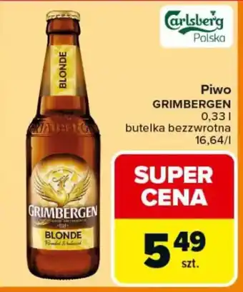 Carrefour Piwo grimbergen oferta