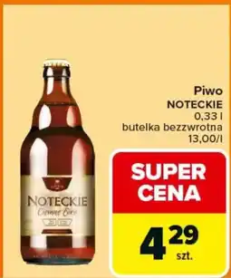 Carrefour Piwo noteckie oferta