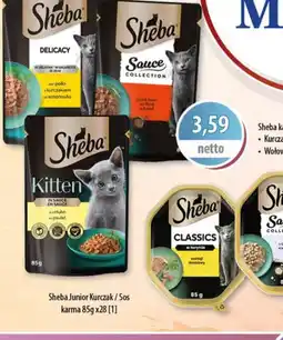 DUO-TES Sheba Junior Kurczak / Sos oferta