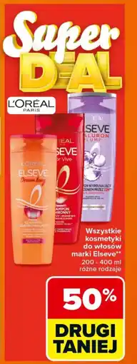Carrefour Wszystkie kosmetyki do włosów marki elseve oferta