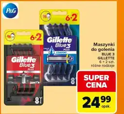 Carrefour Maszynki do golenia blue 3 gillette oferta