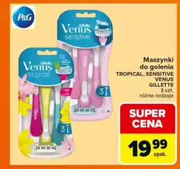 Carrefour Maszynki do golenia tropical, sensitive venus gillette oferta